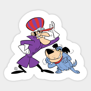 Funny Cartoon Bad Guys Sticker